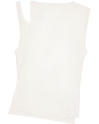 Courreges - Courrèges Oblique 90's Rib Top - Lyst