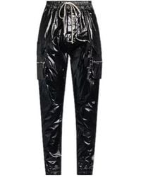 Rick Owens - High-Waisted Cargo Pants - Lyst