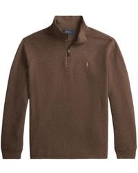 Polo Ralph Lauren - Estate-Rib Quarter-Zip Sweater - Lyst