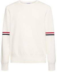 Thom Browne - Round Neck Sweater - Lyst