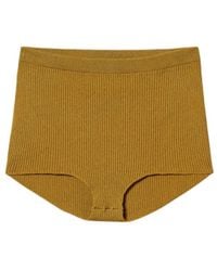 Twinset - Knitted Mini Shorts - Lyst