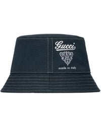 Gucci - Coat Of Arms Bucket Hat - Lyst