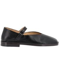 Lemaire - Buckled Square Toe Shoes - Lyst