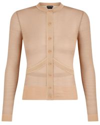 Tom Ford - Cardigan Crew Neck Sweater - Lyst