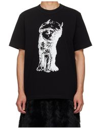 Sacai - Graphic-Print Cotton T-Shirt - Lyst