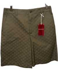 Gucci - Gg Monogrammed Shorts - Lyst