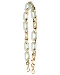 Fendi - Colored Metal And Light Chain Shoulder Strap - Lyst