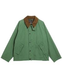 Barbour - Transporter Corduroy-Collar Jacket - Lyst
