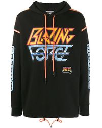 McQ - Logo Logo Hooded Sweater - Lyst