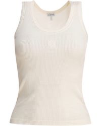 Loewe - Anagram Sleeveless Tank Top - Lyst