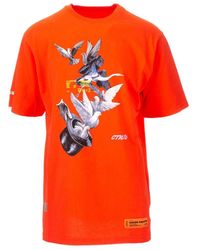 Heron Preston - Logo Round-Necked T-Shirt - Lyst