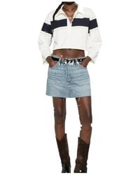 RE/DONE - Long-Sleeved Polo Shirt - Lyst