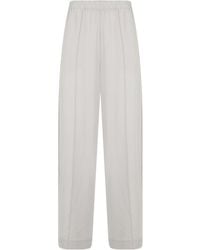 Fabiana Filippi - Elastic-Waist Wide-Leg Pants - Lyst