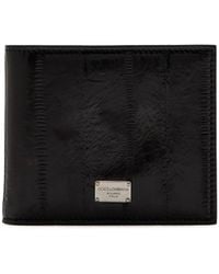 Dolce & Gabbana - Logo Plaque Bi-Fold Wallet - Lyst
