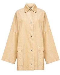 TOTEME - Totême Button-Up Oversized Jacket - Lyst