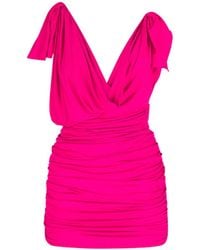 The Attico - The V-Neck Sleeveless Mini Dress - Lyst