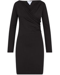 Bottega Veneta - Short Dress With Long Sleeves - Lyst