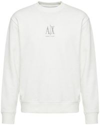 ARMANI EXCHANGE - Crewneck Sweatshirt - Lyst