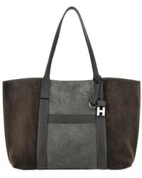 Hogan - Script Shopping Bag Medium - Lyst