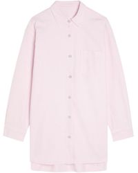 Agolde - Solid-Colour Denim Shirt - Lyst