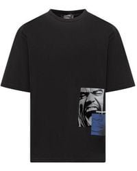 DSquared² - Graphic-Printed Crewneck T-Shirt - Lyst