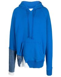 Greg Lauren - Fragment Panelled Hoodie - Lyst