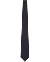 Emporio Armani - Patterned-Jacquard Pointed-Tip Tie - Lyst