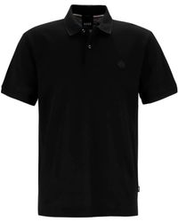 BOSS - Logo-Detail Cotton Polo Shirt - Lyst