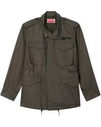KENZO - Paris Emblem' Military Jacket - Lyst