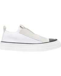 Brunello Cucinelli - Precious Toe Slip-On Sneakers - Lyst