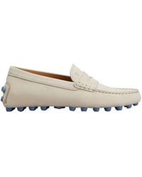 Tod's - Round Toe Flat Shoes - Lyst