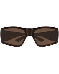 Balenciaga - Eyewear Shield Frame Sunglasses - Lyst