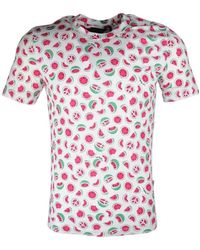 Moschino - Watermelon Printed T-Shirt With Round Neck - Lyst