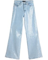 7 For All Mankind - High Waist Wide Leg Jeans - Lyst
