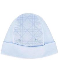 Dior - Check Stitching Hat - Lyst