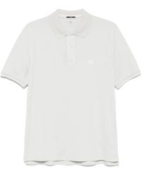 C.P. Company - Logo-Embroidered Polo Shirt - Lyst