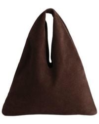 Manebí - Manebí Louis Suede Shoulder Bag - Lyst