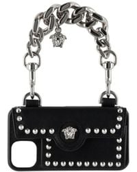 Versace - Medusa-Motif Chain Iphone Cover - Lyst