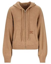 Celine - Zip-Up Hoodie - Lyst