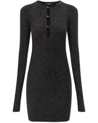 Amiri - Lurex Thread Mini Dress - Lyst