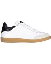 Isabel Marant - Logo Printed Lace-Up Sneakers - Lyst