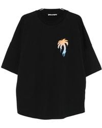 Palm Angels - I Love Pa Oversize T-Shirt - Lyst