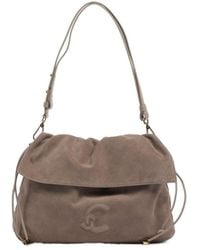 Coccinelle - Drawstring Flap Shoulder Bag - Lyst