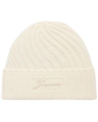 Jacquemus - The Tourni Knitted Beanie - Lyst