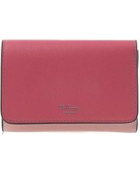 Mulberry - Logo-Print Leather Wallet - Lyst