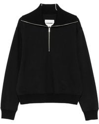 Jil Sander - Zip-Collar Sweater - Lyst