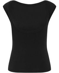 St. Agni - Sleeveless Vest - Lyst