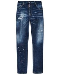 DSquared² - Dark Rodeo Wash Bootcut Flare Sharpei Jeans - Lyst