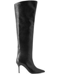 STAUD - Leather Over-The-Knee Boots - Lyst