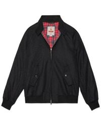 Baracuta - G9 Melton Zip Bomber Jacket - Lyst